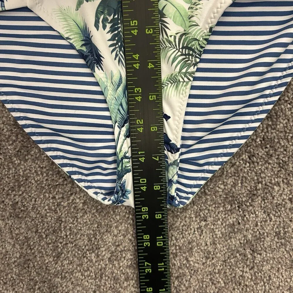 Tommy Bahama Womens Reversible Hipster Swim Bottom Size XS Art of Palms NWT $79